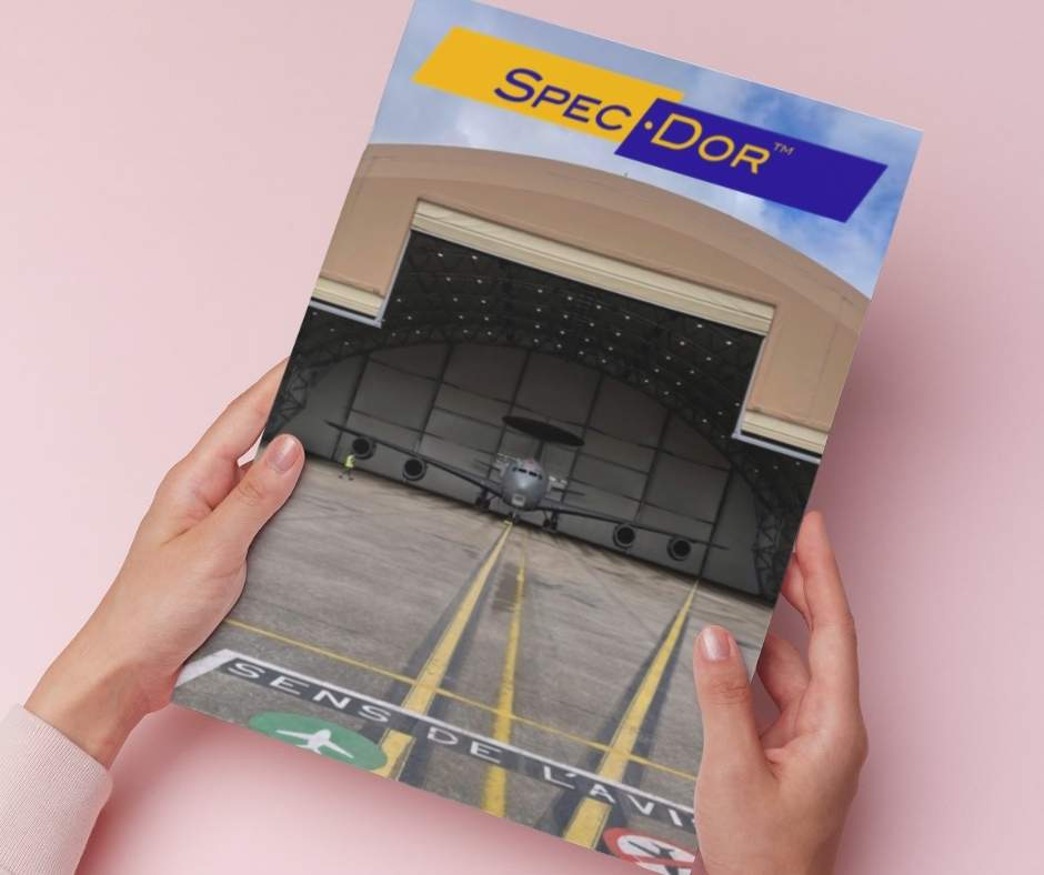High-Performance Fabric Hangar Doors